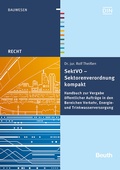Cover: SektVO - Sektorenverordnung kompakt - DIN Media