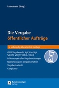 Cover: Die Vergabe &ouml;ffentlicher Auftr&auml;ge - Reguvis Fachmedien