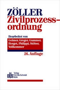 Abbildung von: Zivilprozessordnung - Otto Schmidt Verlag