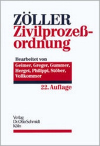 Enlarge image Cover: Zivilprozessordnung - Otto Schmidt Verlag
