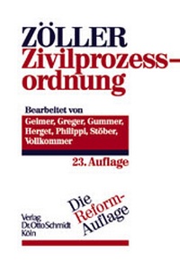 Enlarge image Cover: Zivilprozessordnung - Otto Schmidt Verlag