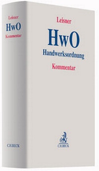 Abbildung von: Handwerksordnung: HwO - C.H.BECK