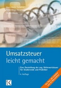 Abbildung von: Umsatzsteuer - leicht gemacht - Ewald v. Kleist-Verlag