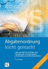 Abbildung von: Abgabenordnung - leicht gemacht - Ewald v. Kleist-Verlag