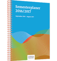 Bild vergrößern Bild: Semesterplaner 2016 / 2017 - Schäffer-Poeschel