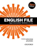 Cover: English File third edition: Upper-Intermediate: Workbook with Key - Oxford University Press