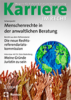 PDF-Download Probeheft Karriere im Recht