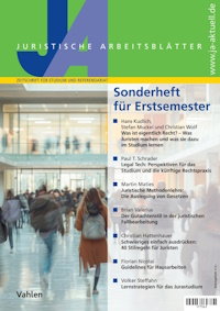 PDF-Download Juristische Arbeitsblätter Sonderheft für Erstsemester