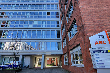 Unsere Verwaltung in der Solmsstraße Unsere Verwaltung in der Solmsstraße