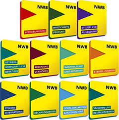 Cover von allen NWB Themenpaketen auf einen Blick